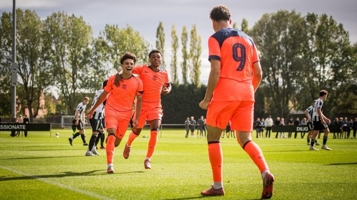 El mejor Gistau vuelve a criar el Barça en la liga juvenil