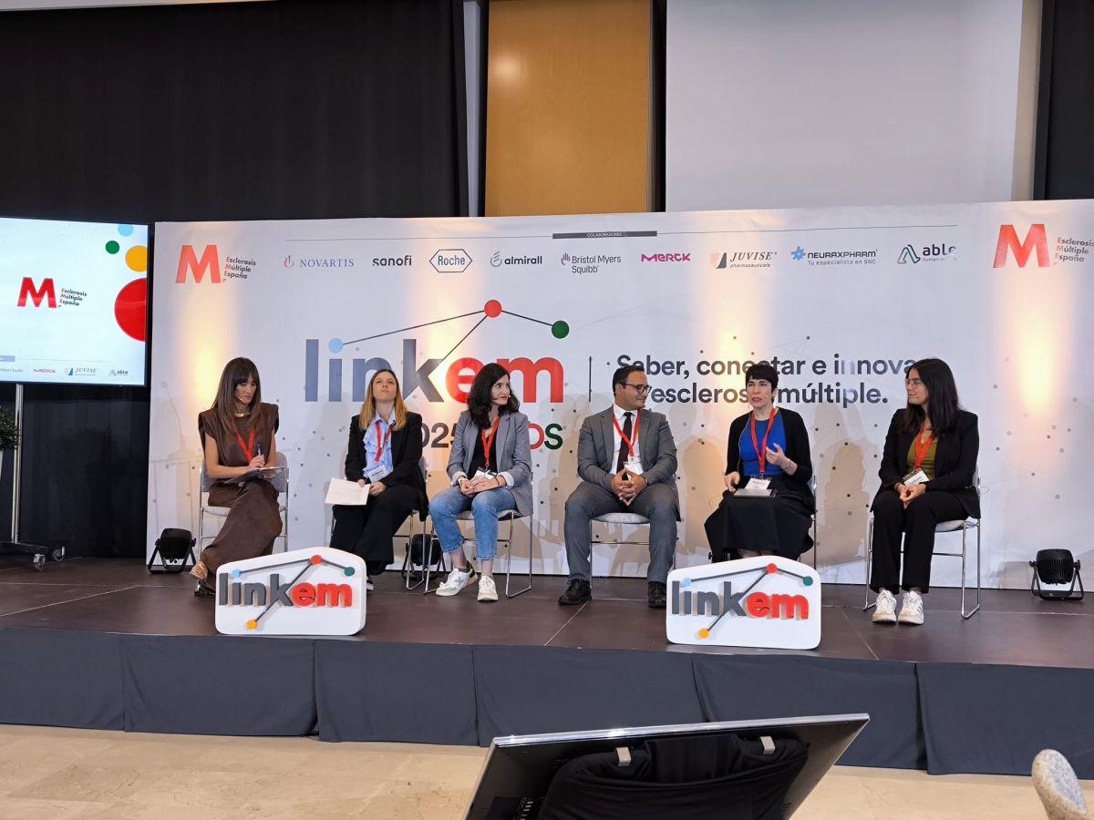 Sleeros hispanos de la celebración de múltiples Sklero del EM en Barcelona en Barcelona en el Ramt de Ectrims |Líder de información social |