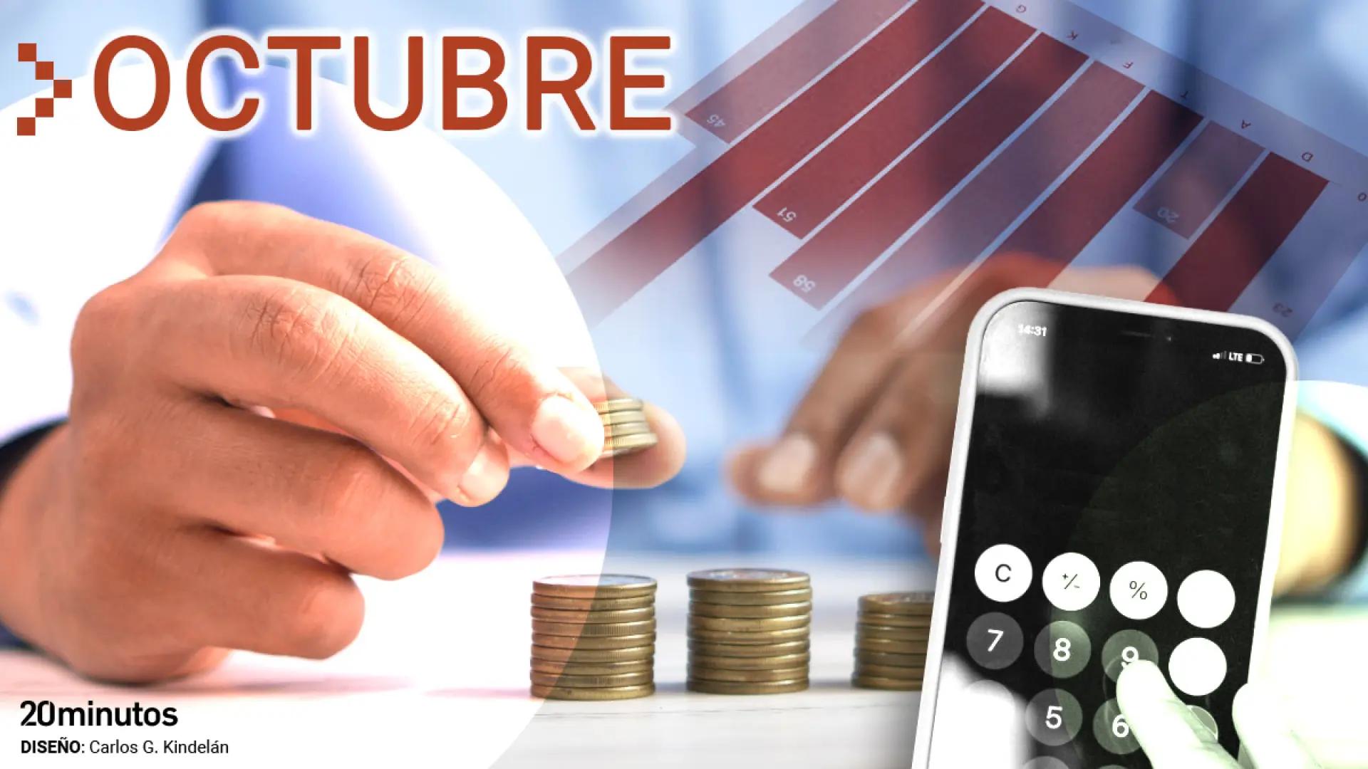 Las mejores cuentas bancarias son pagar dinero de octubre sin dinero de inversión