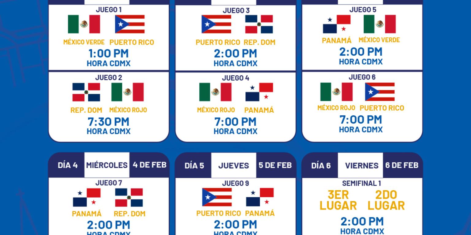 Listo el calendario de la Serie del Caribe Jalisco 2026