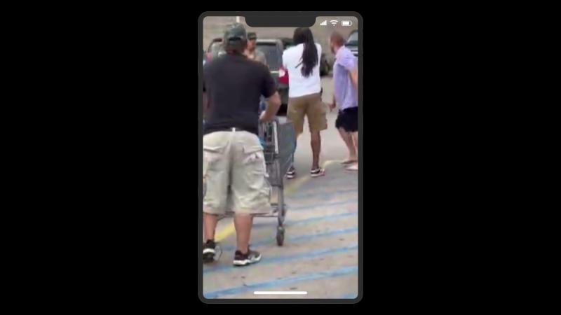 They determine the suspect that they have gathered more than 10 people in Walmart